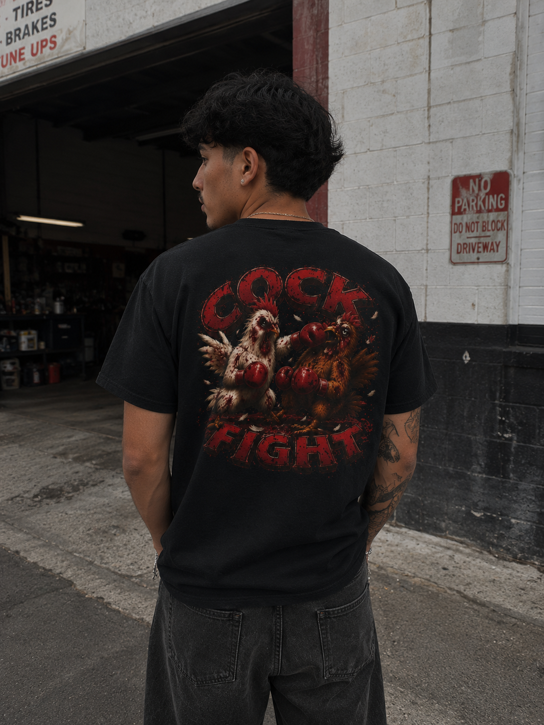 Cock Fight T-Shirt