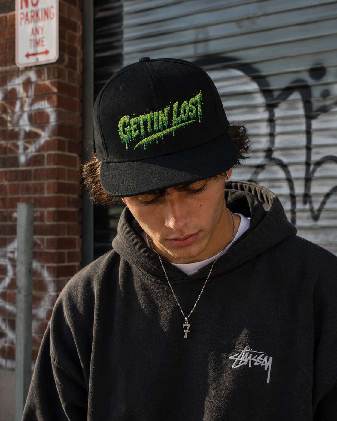 Gettin' Lost Slime Snapback