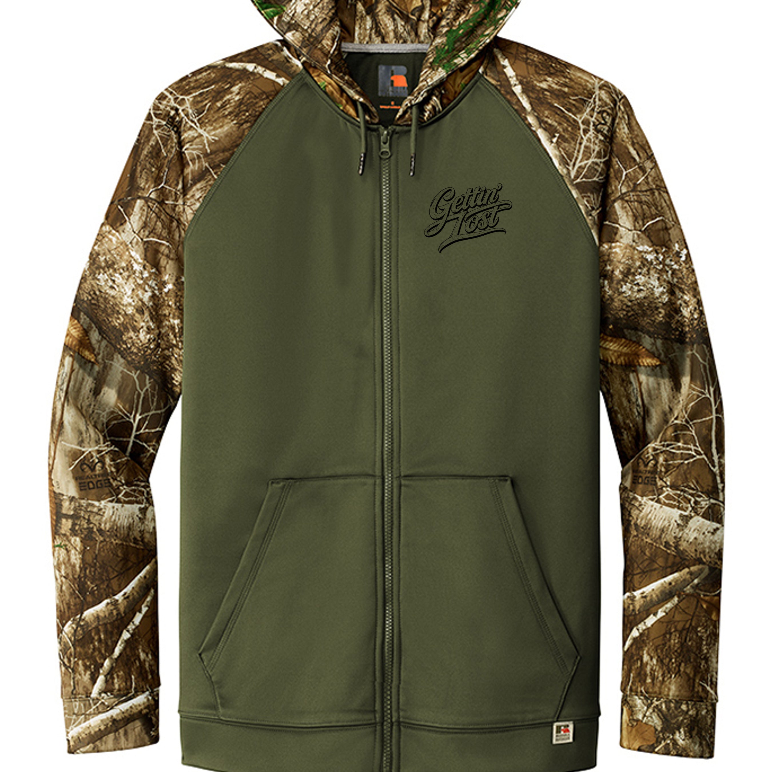 Olive Drab Green/ Realtree Edge - RU452 - FRONT